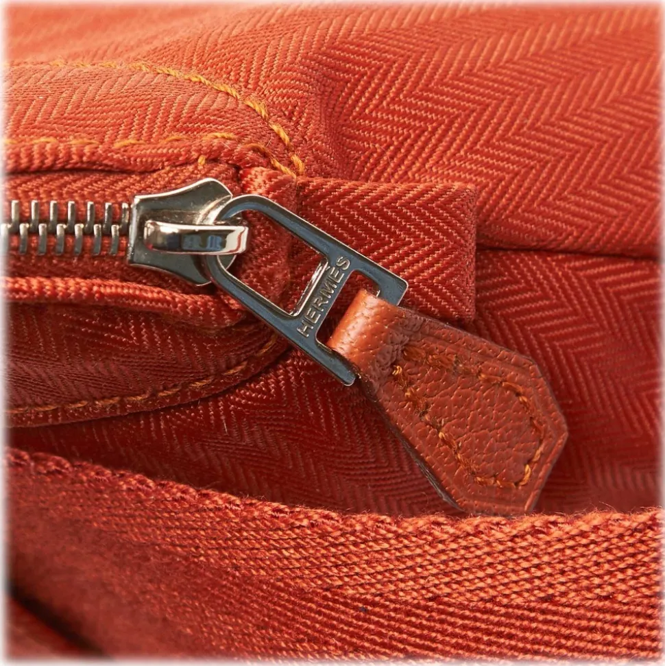 Hermès Vintage - Bolide Ceinture Balle de Golf Belt Bag - Orange - Fabric and Cotton Balt Bag - Luxury High Quality - Avvenice