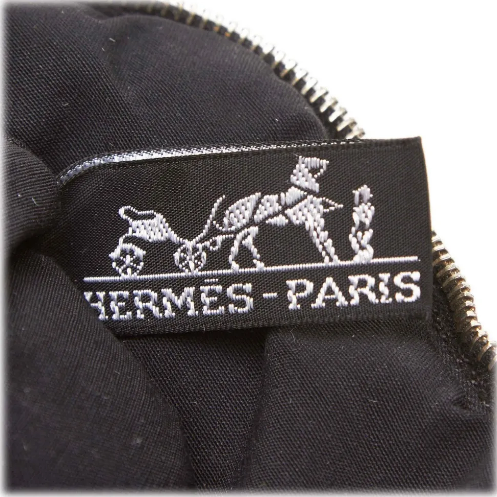 Hermès Vintage - Bolide Trousse De Voyage - Red - Canvas and Wool Pouch - Luxury High Quality - Avvenice