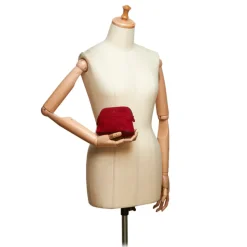 Hermès Vintage - Bolide Trousse De Voyage - Red - Canvas and Wool Pouch - Luxury High Quality - Avvenice