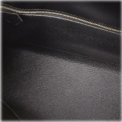 Hermès Vintage - Box Calf Kelly 28 - Black - Leather Handbag - Avvenice