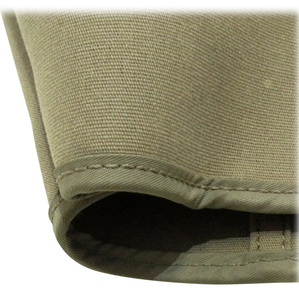 Hermès Vintage - Cabag Elan Canvas Satchel - Brown - Canvas Handbag - Avvenice