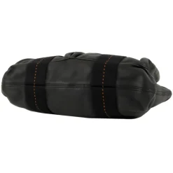 Hermès Vintage - Caravan Horizontal PM - Black - Leather Handbag - Avvenice