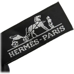 Hermès Vintage - Caravan Horizontal PM - Black - Leather Handbag - Avvenice