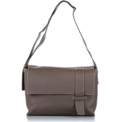 Hermès Vintage - Clemence Alfred - Brown - Leather Handbag - Avvenice