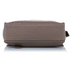 Hermès Vintage - Clemence Alfred - Brown - Leather Handbag - Avvenice