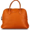 Hermès Vintage - Clemence Bolide 35 - Brown - Leather Handbag - Avvenice
