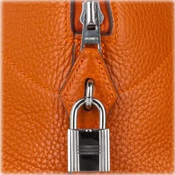 Hermès Vintage - Clemence Bolide 35 - Brown - Leather Handbag - Avvenice