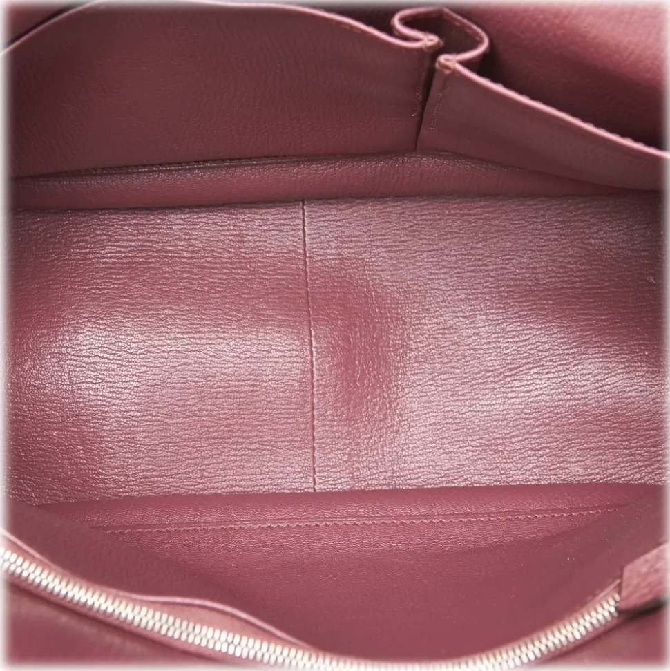 Hermès Vintage - Clemence Jypsiere 34 Bag - Pink - Leather and Calf Handbag - Luxury High Quality - Avvenice