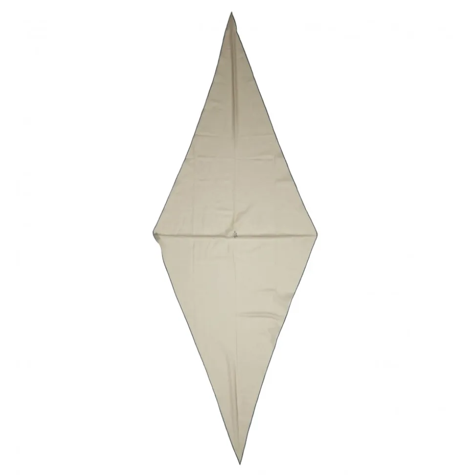 Hermès Vintage - Cotton Scarf - Brown Beige - Cotton Foulard - Luxury High Quality - Avvenice