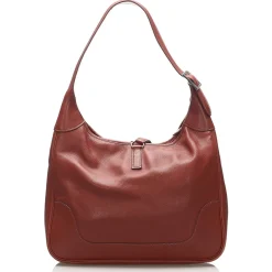 Hermès Vintage - Courchevel Trim II 31 - Brown - Leather Handbag - Avvenice