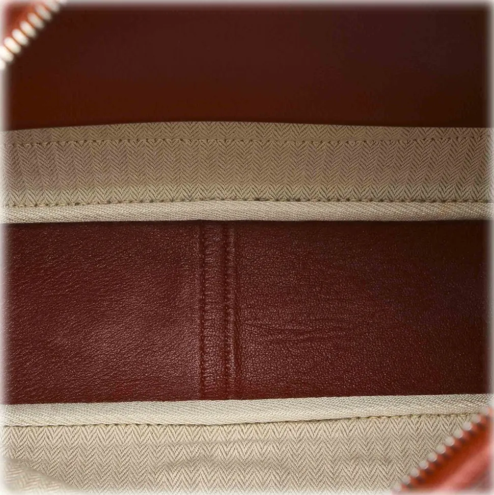 Hermès Vintage - Courchevel Trim II 31 - Brown - Leather Handbag - Avvenice