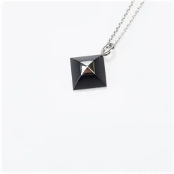 Hermès Vintage - Cupidon Pendant Necklace - Black Silver - Hermès Necklace - Luxury High Quality - Avvenice