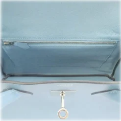 Hermès Vintage - Epsom Birkin 30 - Light Blue - Leather Handbag - Avvenice