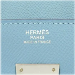 Hermès Vintage - Epsom Birkin 30 - Light Blue - Leather Handbag - Avvenice