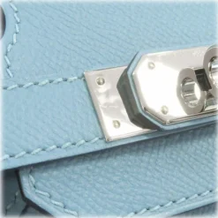 Hermès Vintage - Epsom Birkin 30 - Light Blue - Leather Handbag - Avvenice