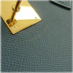 Hermès Vintage - Epsom Birkin 30 - Blue - Leather Handbag - Avvenice