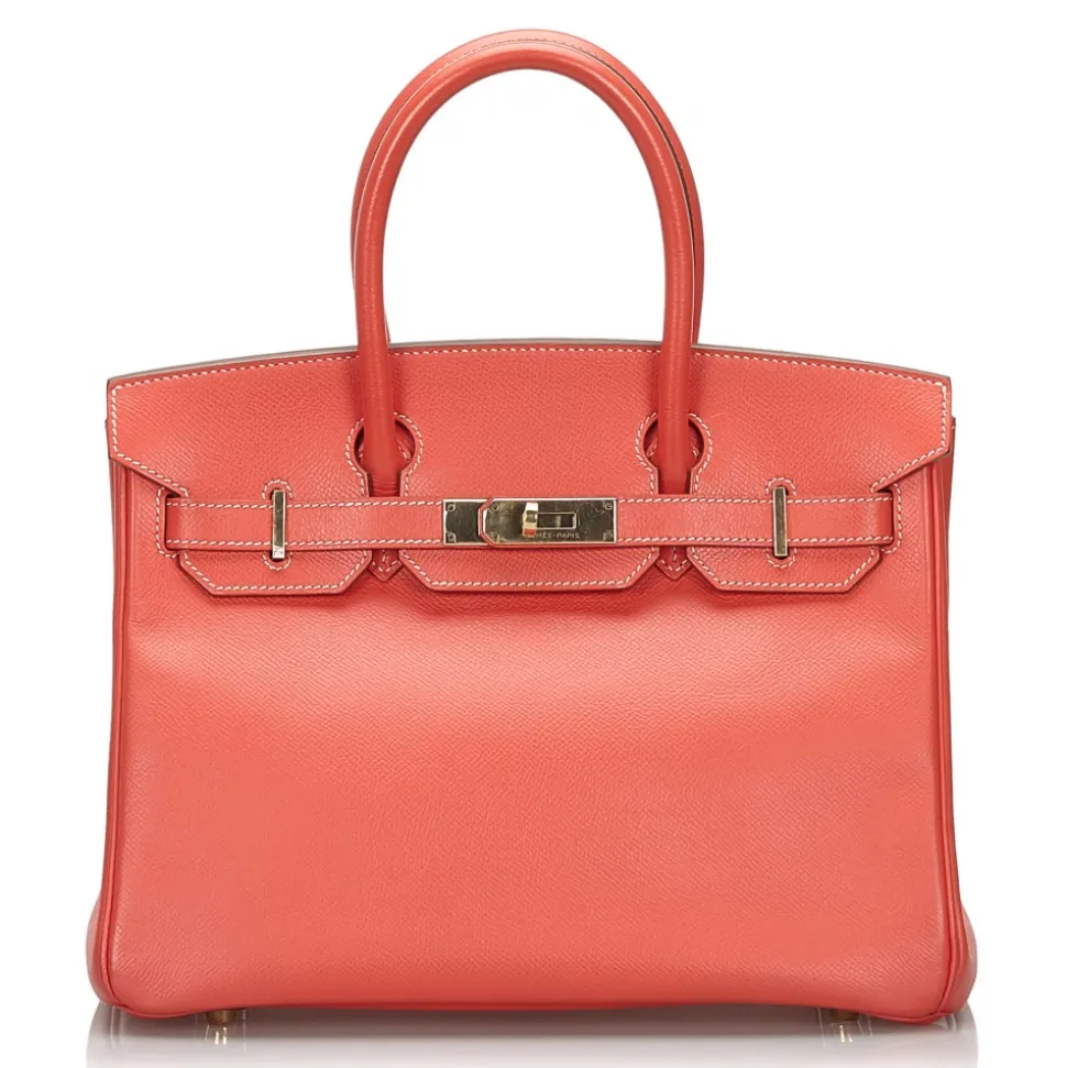 Hermès Vintage - Epsom Birkin 30 Bag - Pink - Leather and Calf Handbag - Luxury High Quality - Avvenice
