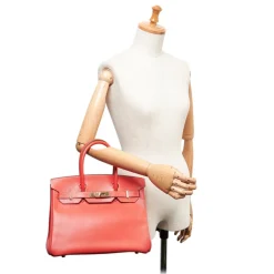 Hermès Vintage - Epsom Birkin 30 Bag - Pink - Leather and Calf Handbag - Luxury High Quality - Avvenice
