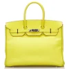 Hermès Vintage - Epsom Birkin 35 Bag - Yellow - Leather and Calf Handbag - Luxury High Quality - Avvenice