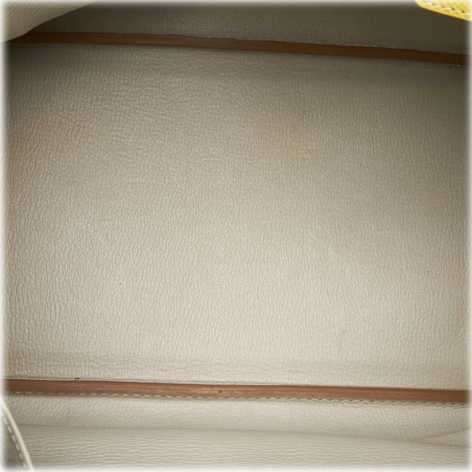 Hermès Vintage - Epsom Birkin 35 Bag - Yellow - Leather and Calf Handbag - Luxury High Quality - Avvenice