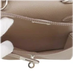 Hermès Vintage - Epsom Kelly en Desordre Sellier 20 - Brown - Leather and Calf Handbag - Luxury High Quality - Avvenice