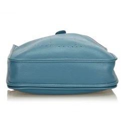 Hermès Vintage - Evelyne II PM Bag - Blue - Leather Handbag - Luxury High Quality - Avvenice