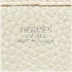 Hermès Vintage - Evelyne PM - White - Leather Handbag - Avvenice