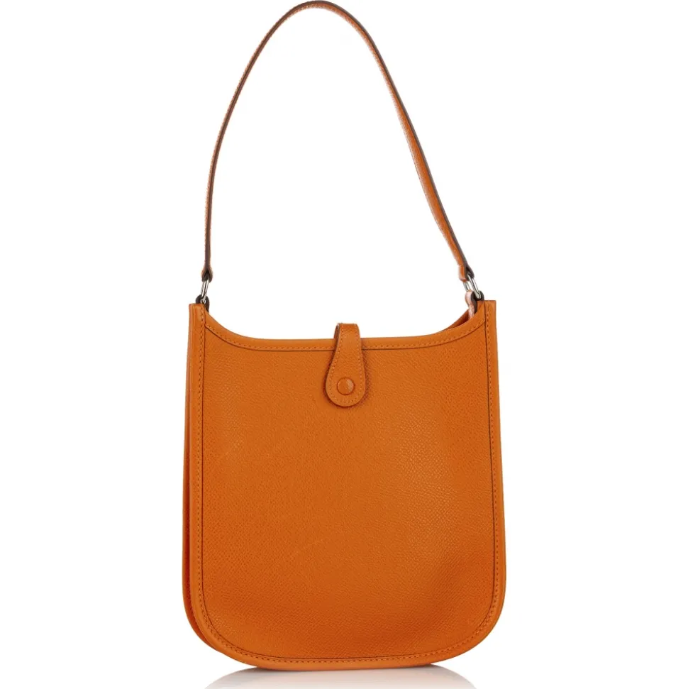 Hermès Vintage - Evelyne TPM - Orange - Leather Handbag - Avvenice