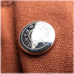 Hermès Vintage - Fourre Tout Besace MM Bag - Brown - Canvas Bag - Luxury High Quality - Avvenice