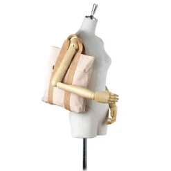 Hermès Vintage - Fourre Tout Cabas Bag - White Ivory - Canvas Bag - Luxury High Quality - Avvenice