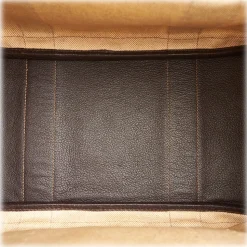 Hermès Vintage - Garden Party PM - Dark Brown Beige - Leather Handbag - Avvenice