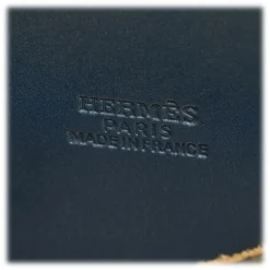 Hermès Vintage - Herbag Cabas MM - Blue Navy - Canvas Handbag - Avvenice