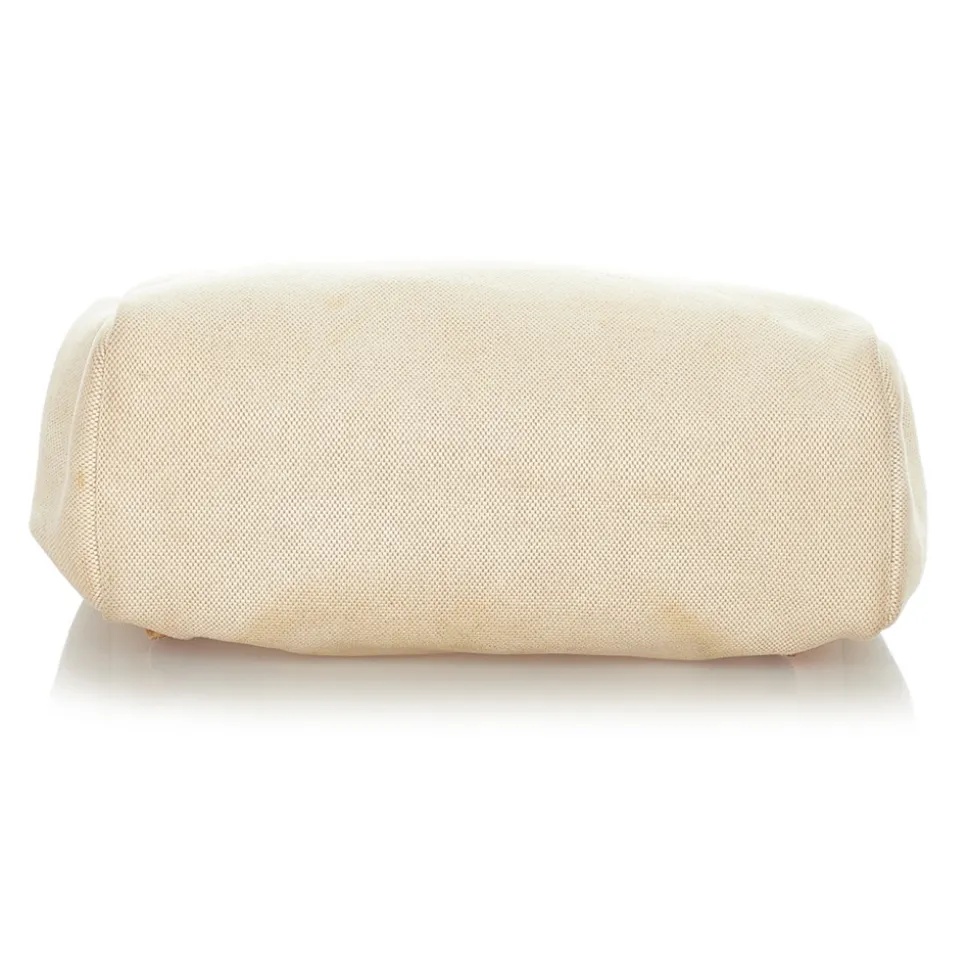 Hermès Vintage - Herbag Canvas Backpack - Brown Beige - Canvas Backpack - Avvenice