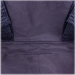 Hermès Vintage - Herline Document Case Bag - Grey Dark Grey - Canvas Bag - Luxury High Quality - Avvenice