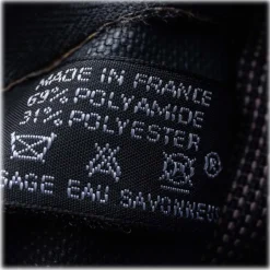 Hermès Vintage - Herline Document Case Bag - Grey Dark Grey - Canvas Bag - Luxury High Quality - Avvenice