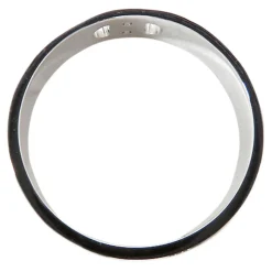 Hermès Vintage - 18K Diamond H DAncre Ring - Silver - Diamond Ring - Avvenice