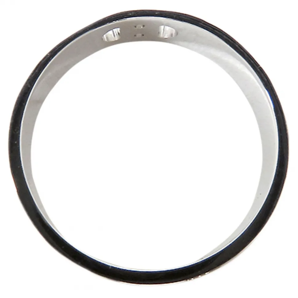 Hermès Vintage - 18K Diamond H DAncre Ring - Silver - Diamond Ring - Avvenice