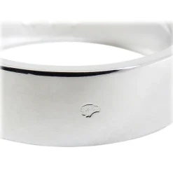 Hermès Vintage - 18K Diamond H DAncre Ring - Silver - Diamond Ring - Avvenice