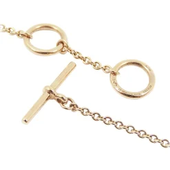 Hermès Vintage - 18k Diamond Vertige Coeur Necklace - Rose Gold - Gold Necklace - Avvenice