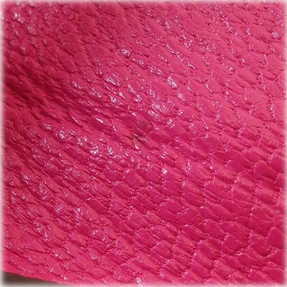 Hermès Vintage - Kelly Chevre Long Wallet - Pink - Leather Wallet - Avvenice