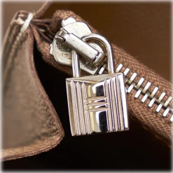 Hermès Vintage - Kelly Chevre Long Wallet - Brown Beige - Leather Wallet - Avvenice