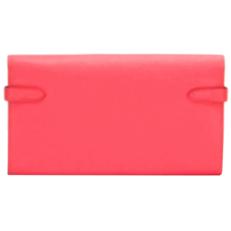 Hermès Vintage - Kelly Leather Wallet - Pink - Leather Wallet - Avvenice