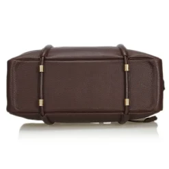 Hermès Vintage - Leather Boston Bag - Brown - Leather Handbag - Luxury High Quality - Avvenice