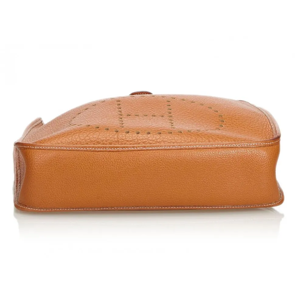Hermès Vintage - Leather Evelyne I GM Bag - Brown - Leather Handbag - Luxury High Quality - Avvenice