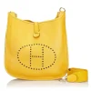 Hermès Vintage - Leather Evelyne I GM Bag - Yellow - Leather Handbag - Luxury High Quality - Avvenice