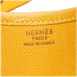 Hermès Vintage - Leather Evelyne I GM Bag - Yellow - Leather Handbag - Luxury High Quality - Avvenice