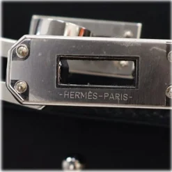 Hermès Vintage - Mini Box Calf Studded Cloute Kelly Sellier 20 - Black - Leather and Calf Handbag - Luxury High Quality - Avvenice