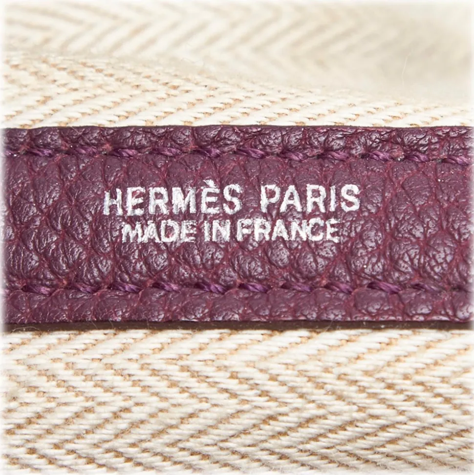 Hermès Vintage - Negonda Garden Party 36 Bag - Purple - Leather Handbag - Luxury High Quality - Avvenice