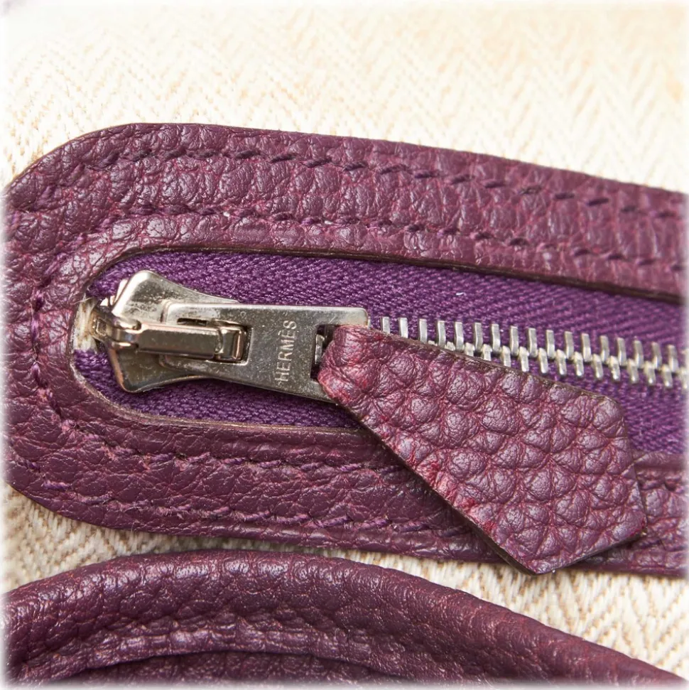 Hermès Vintage - Negonda Garden Party 36 Bag - Purple - Leather Handbag - Luxury High Quality - Avvenice