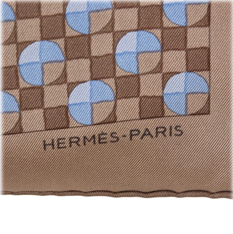 Hermès Vintage - Printed Silk Scarf - Blue Multi - Silk Foulard - Luxury High Quality - Avvenice